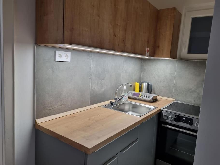 Downtown Studio Apartman ペーチ エクステリア 写真